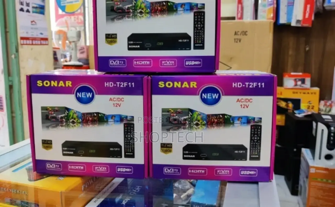 Sonar Free to Air Digital Set Box Decoder