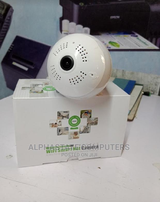 360 DEGREES Secured Wifi Bulb Camera V380 - main view
