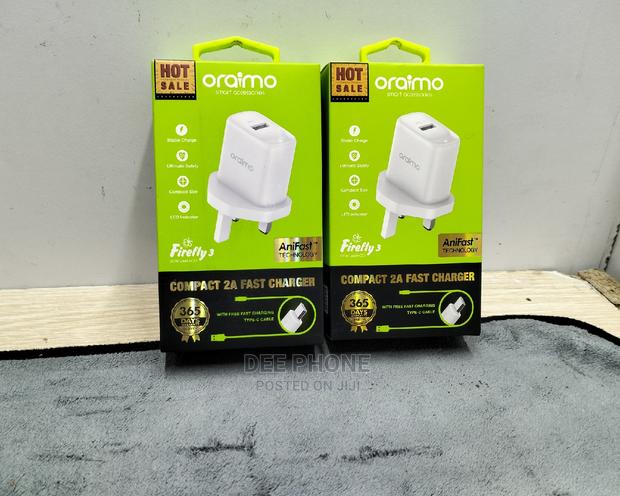 Oraimo Super Fast Type C Charger - main view