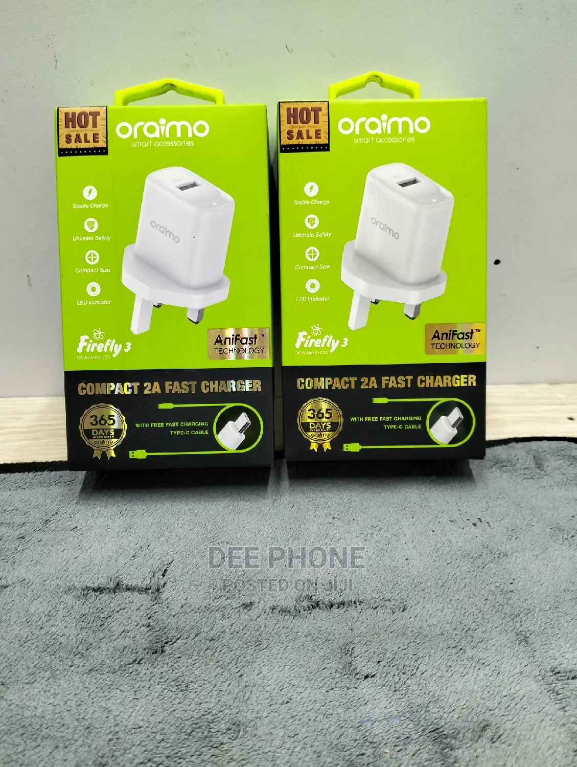 Oraimo Super Fast Type C Charger
