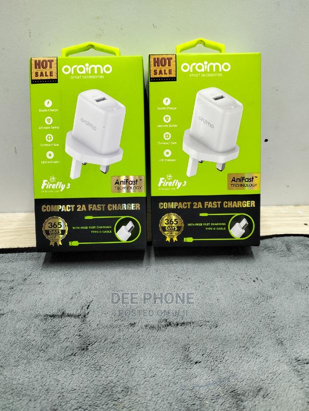 Oraimo Super Fast Type C Charger - thumbnail 2