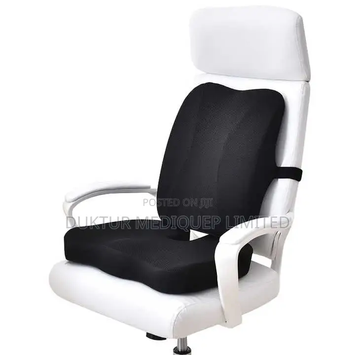 Orthopedic Memory Foam Seat Cushion Set ( Lumbar Coccyx)