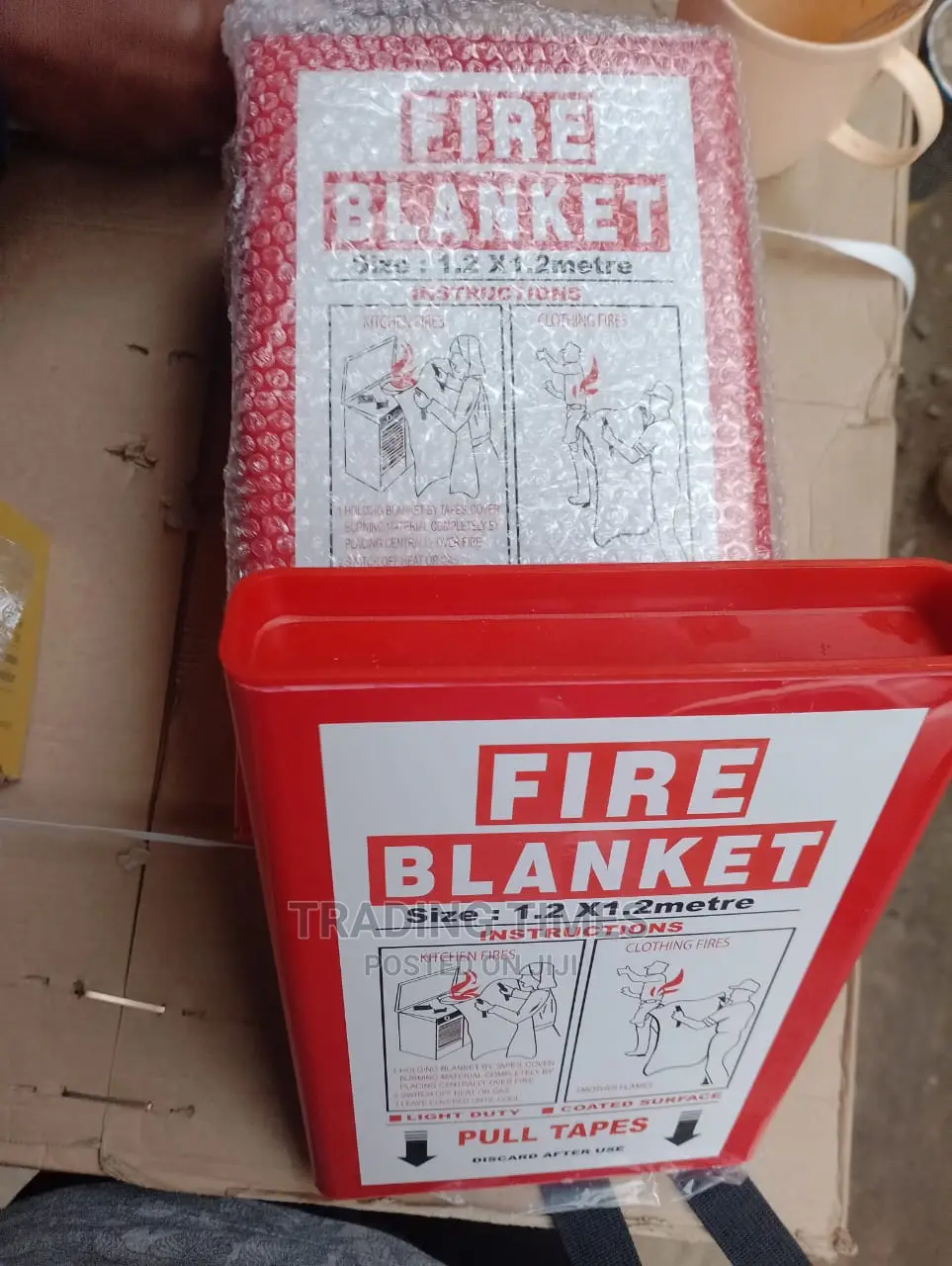 Brandnew 1.2 By 1.2 Fire Blanket