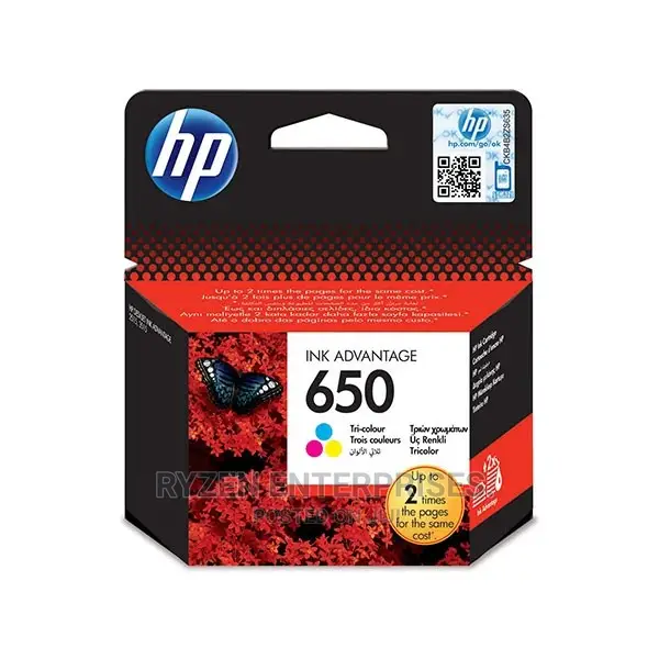Hp 650 Tri-color Cartridge