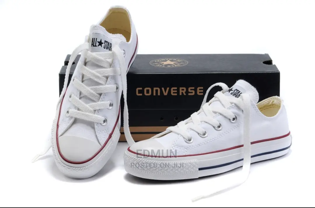 All White Converse Offer