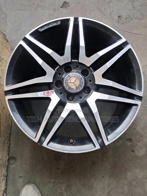 Black Silver Mercedes Benz Rim 18 Inch - main view