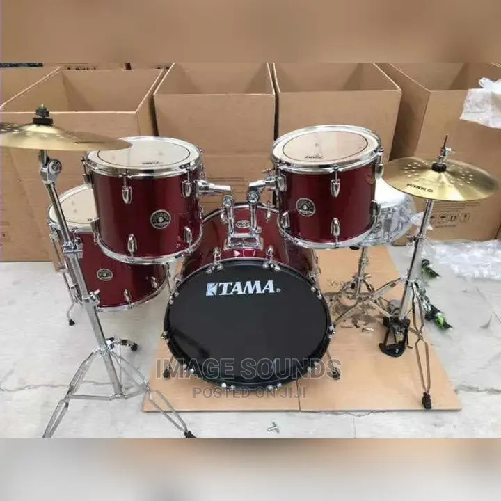 Tama Drumset- Color Red Wine