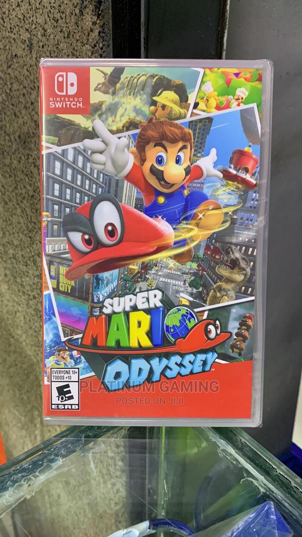 Super Mario Odyssey - main view