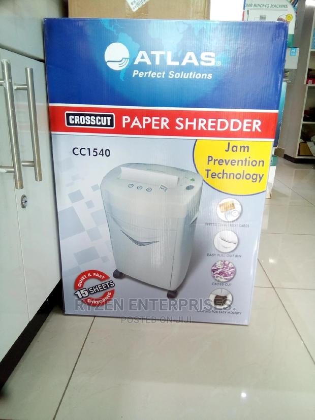 Atlas Cc1540 Cross Cut Shredder / Cc1540 Atlas 15 Sheets - main view