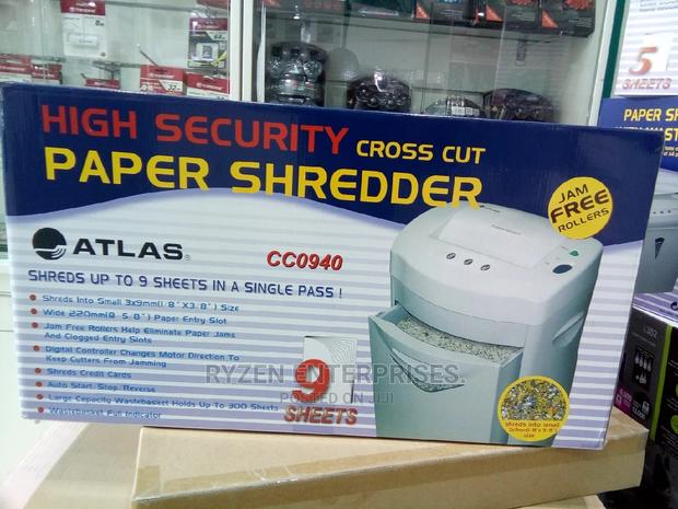 9sheets Shredder Atlas/ Atlas Cc0940/ Cc0940/Cc0940 Shredder - main view