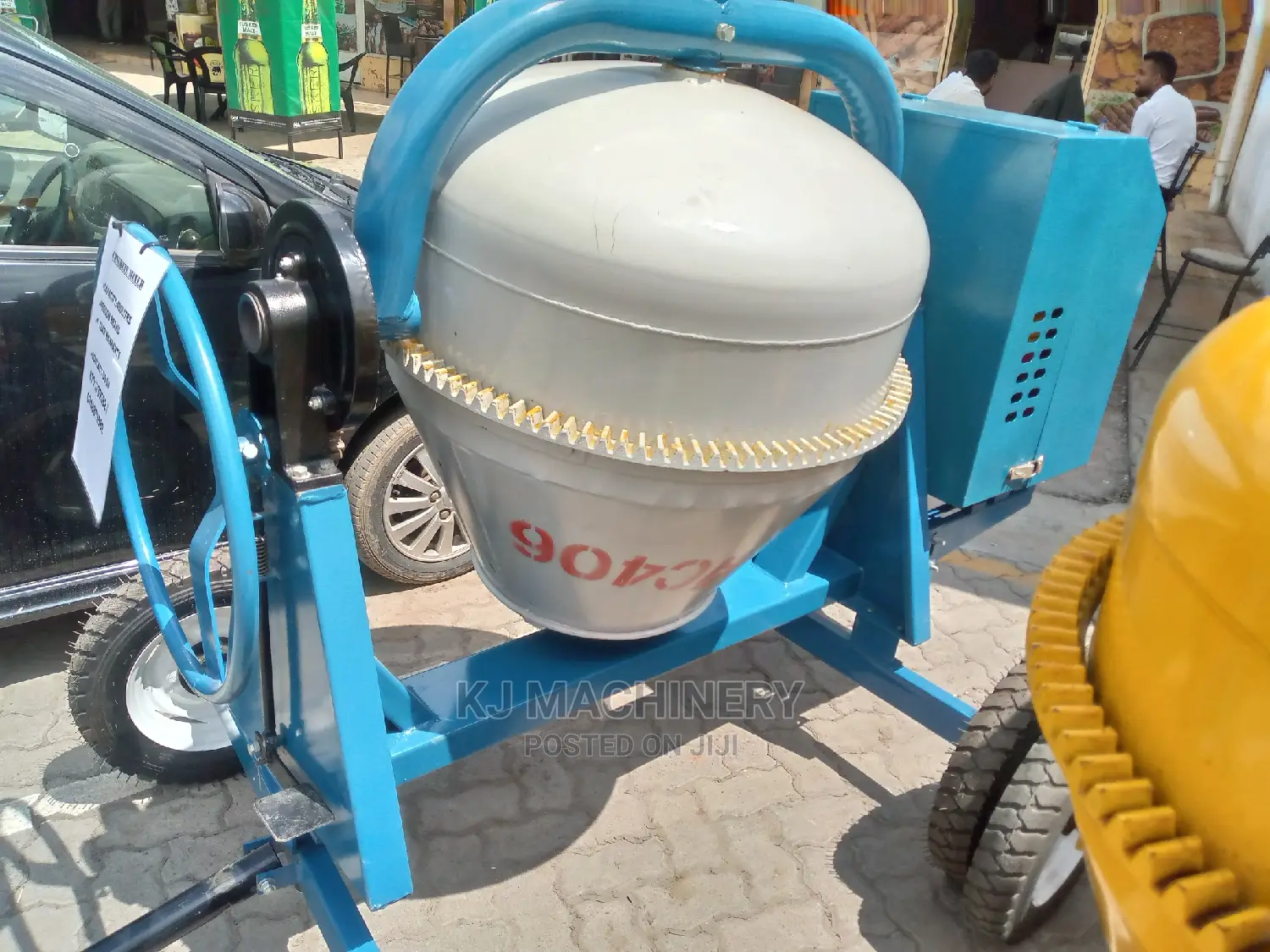 400L Concrete Mixer, Aico 10hp