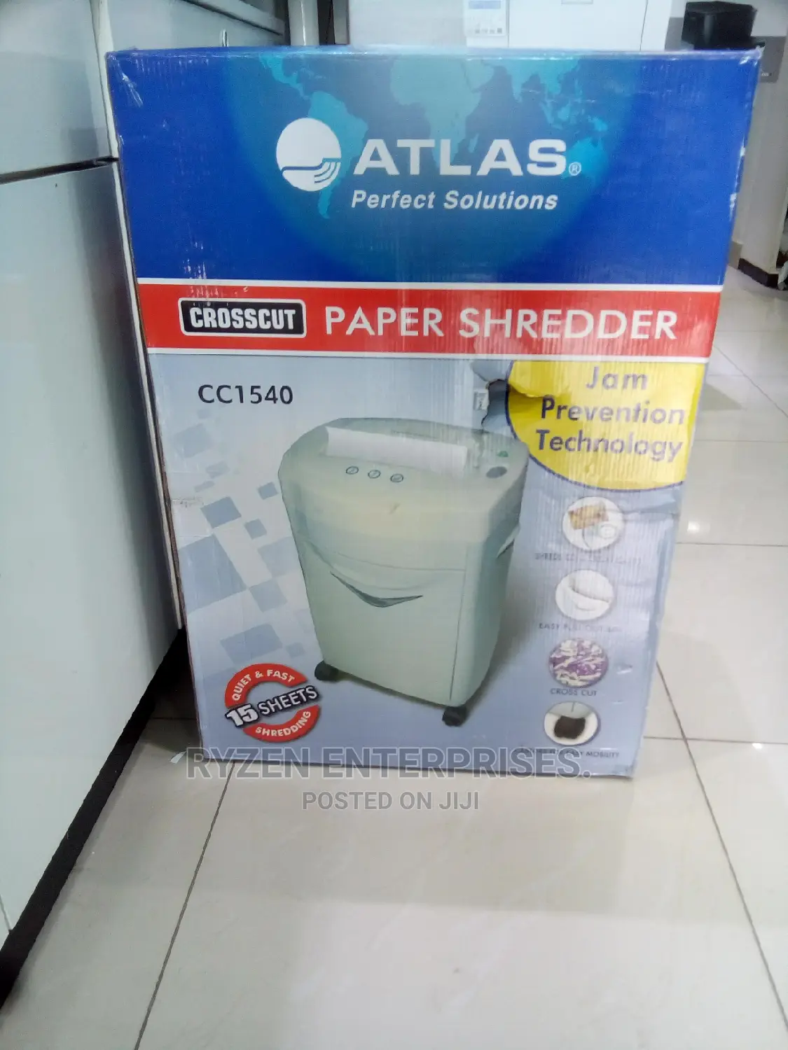 ^ Atlas Cc1540 Shredding Machine ~