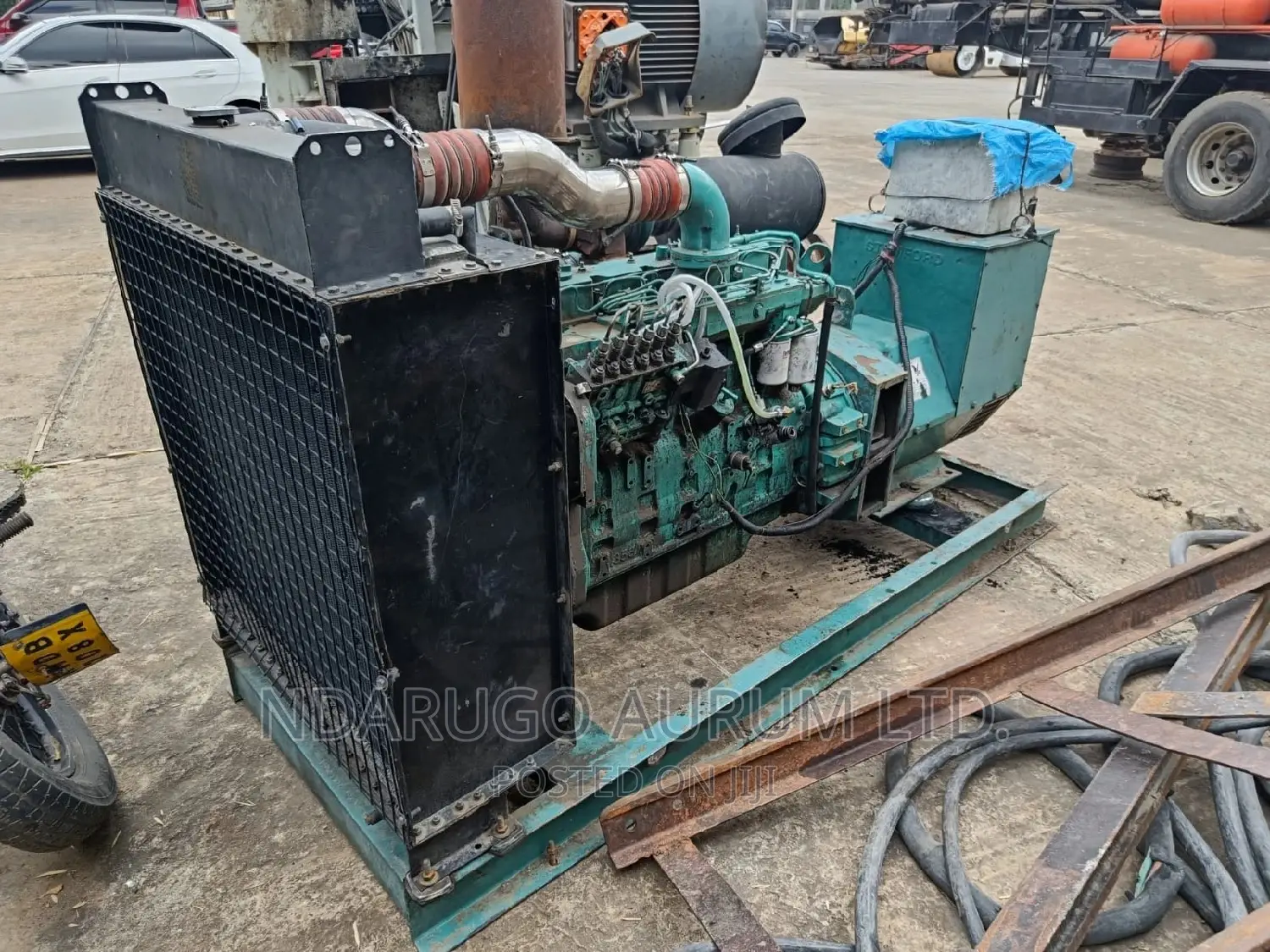 4.7m Xgma Stone Cutting Machine and Its Generator