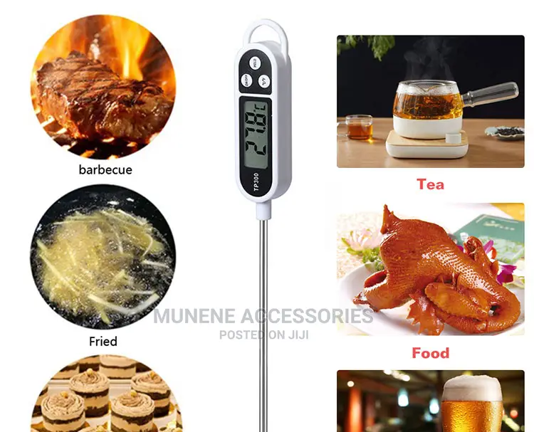 BBQ Digital Meat Electronic Probe Thermometer Cooking Food