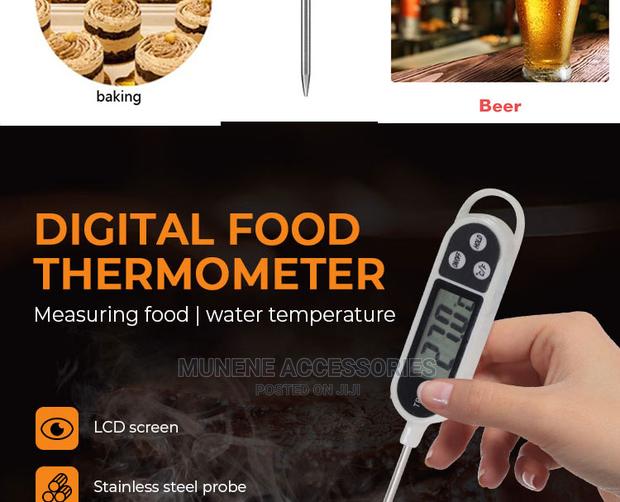 BBQ Digital Meat Electronic Probe Thermometer Cooking Food - thumbnail 2