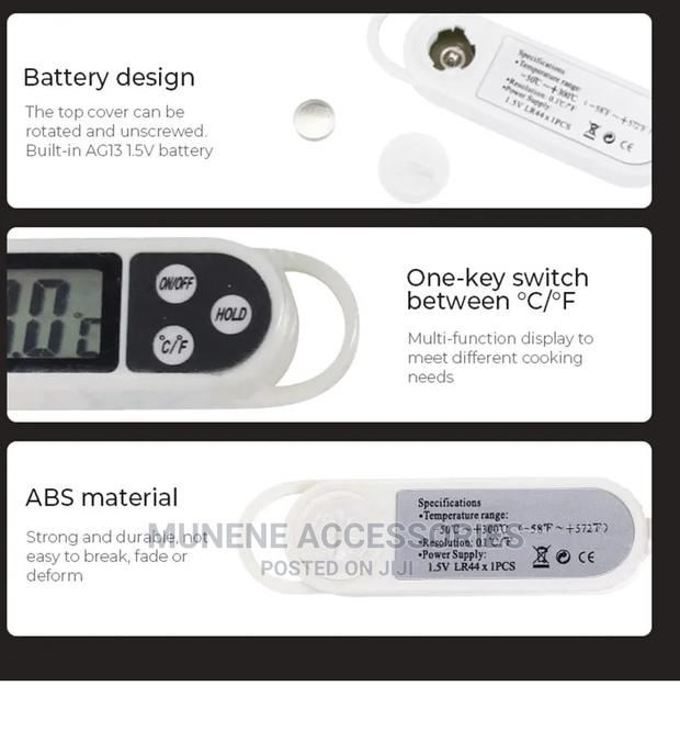 BBQ Digital Meat Electronic Probe Thermometer Cooking Food - thumbnail 6