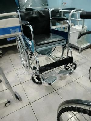 Standard Commode Wheelchair - thumbnail 2