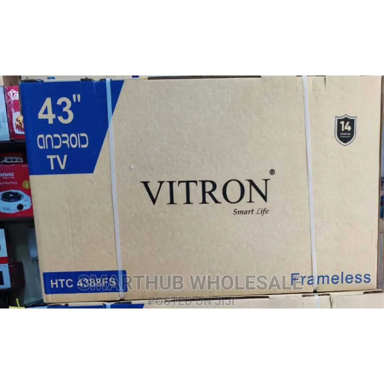 Vitron 43inch Tv Frameless Tv Androad Tv