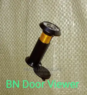Black 16mm Door Viewer