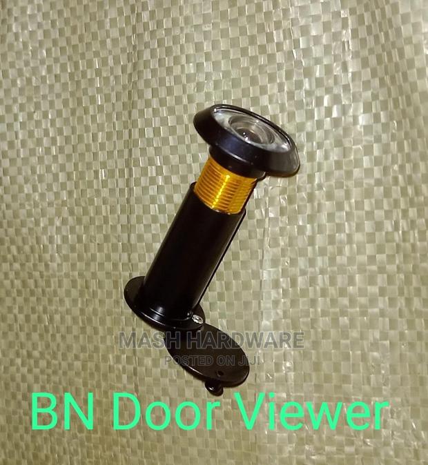 Black 16mm Door Viewer