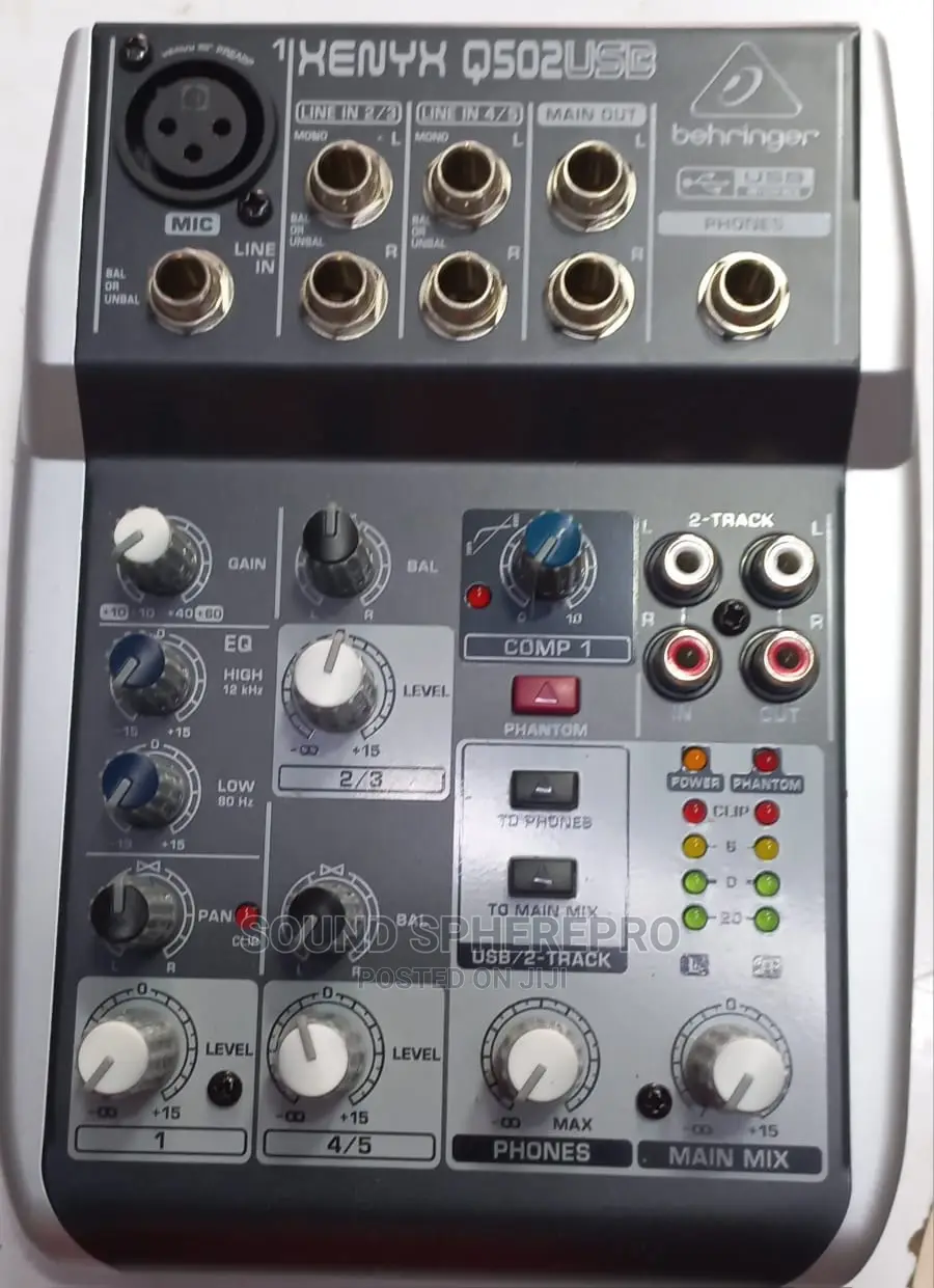 Behringer Xenyx Q502USB Mixer