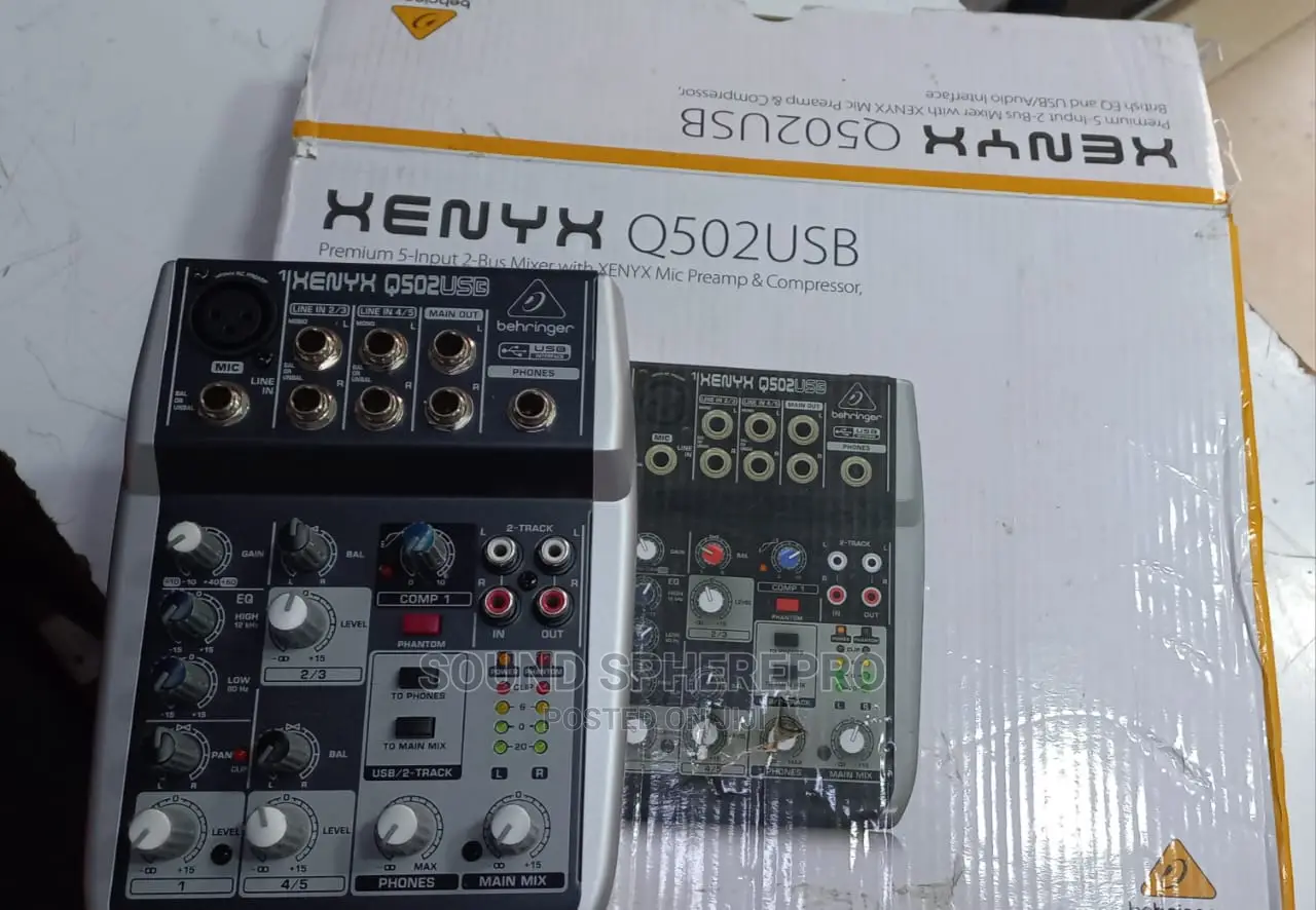 Behringer Xenyx Q502USB Mixer