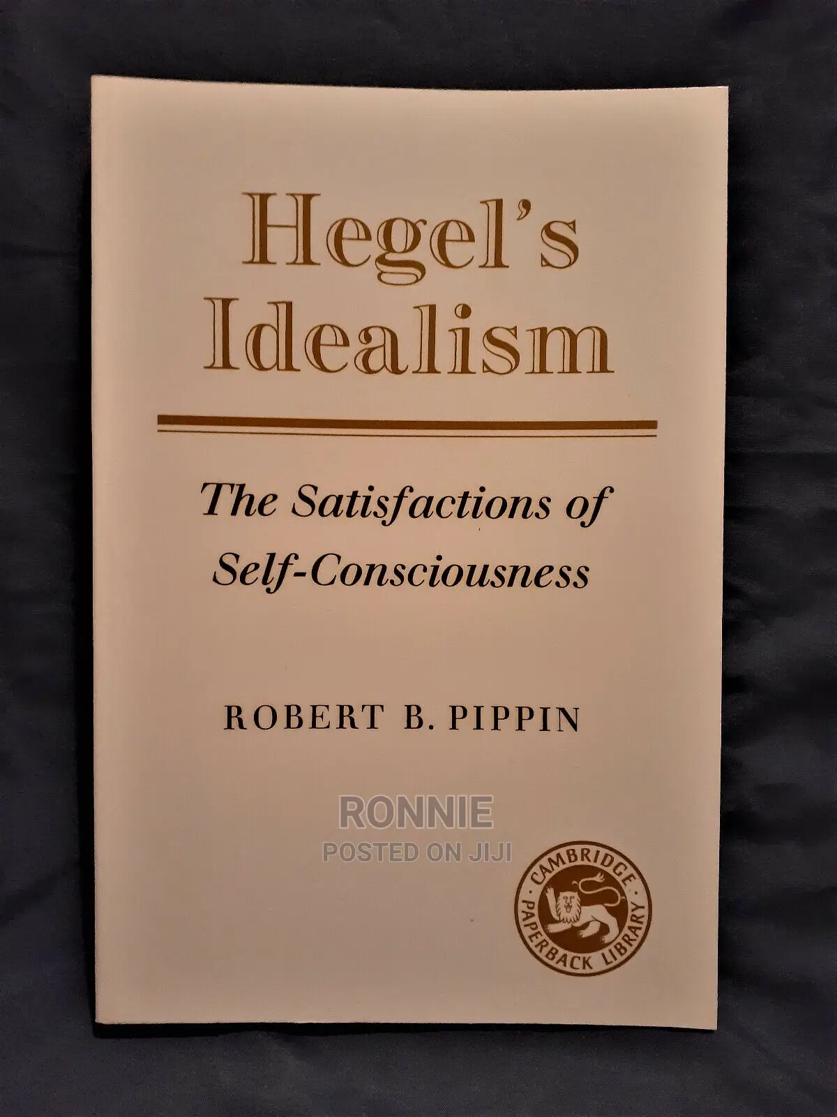 The Satisfactions of Self-Consciousness Book by Robert B. Pi
