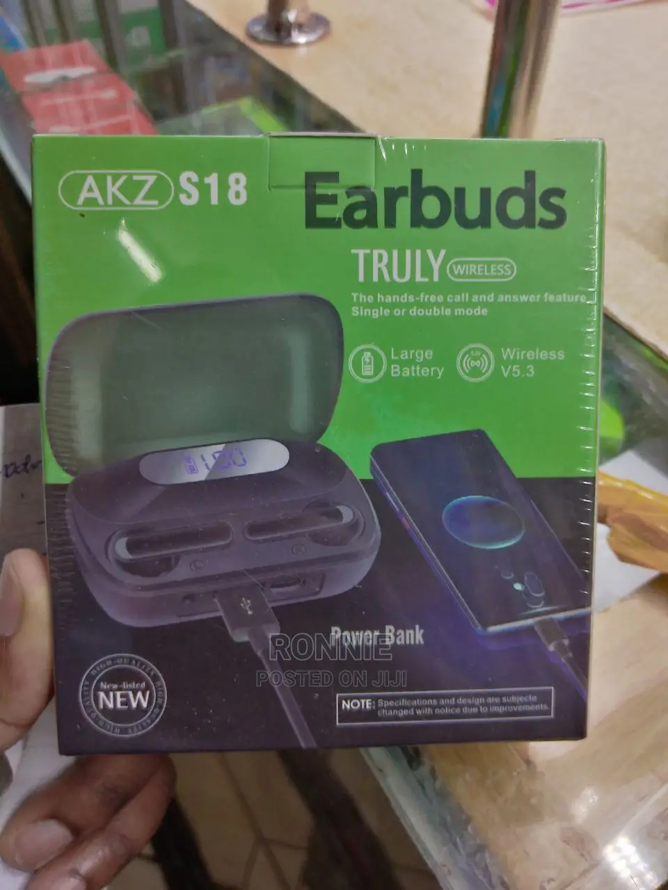 Bluetooth Wireless Earbuds With Charging Case