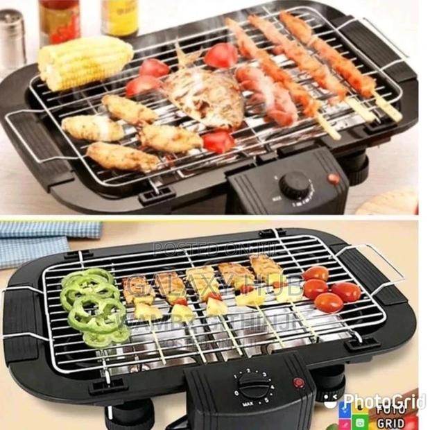 Electric Barbeque Grill Adjustable Temperature