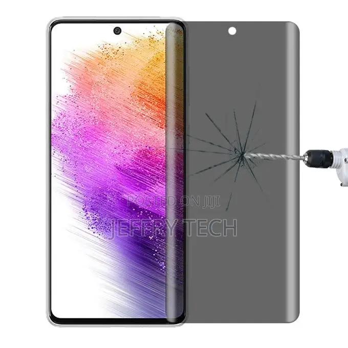 Anti-Peeping Tempered Glass Film for Samsung Galaxy A73 5G