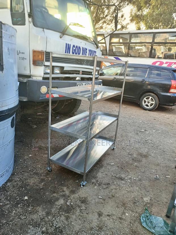 Stainless Steel Kitchen Rack, Storage Rack - main view