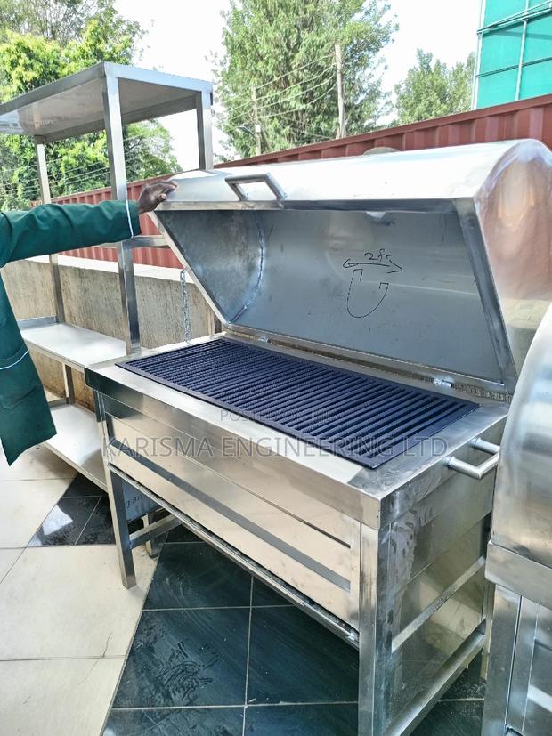 Closable BBQ Choma Grill - thumbnail 4