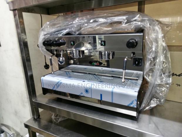 2 Group Coffee Machine - main view