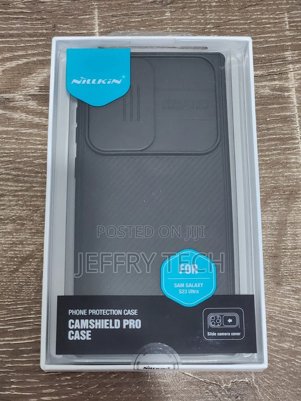 Samsung Galaxy S23ultra W/Camshield Pro Case - Black Colour