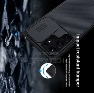 Samsung Galaxy S23ultra W/Camshield Pro Case - Black Colour