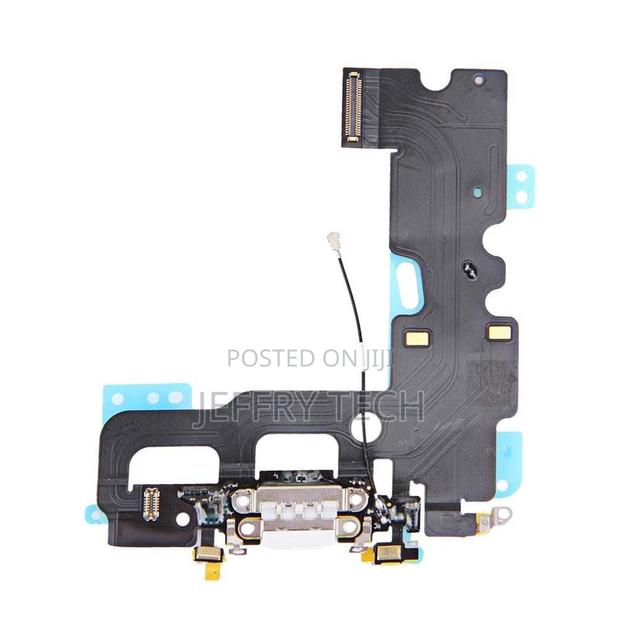 Replacement Charging Port Flex Cable for iPhone 7 - White - thumbnail 3
