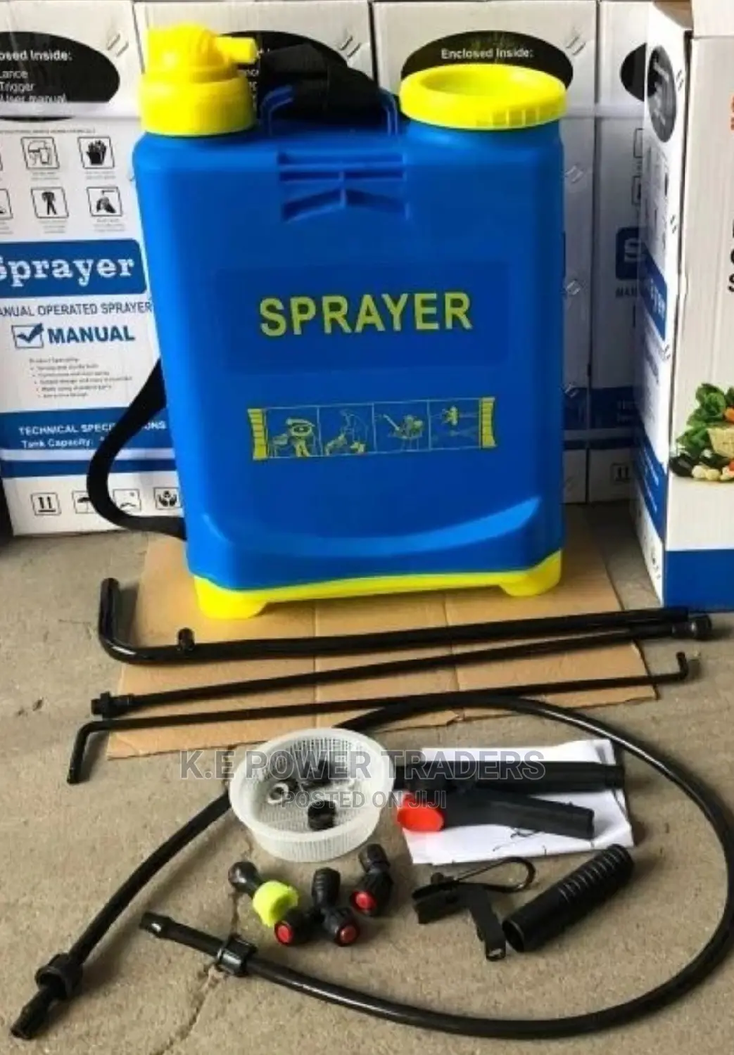 Manual Quality Kenplastic 20 Litre Farm Sprayer