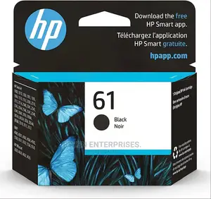 Hp Cartridge 61 Black