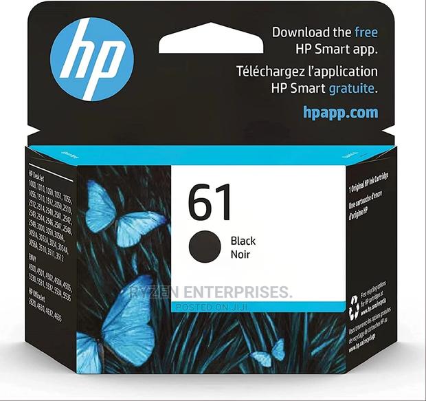 Hp Cartridge 61 Black