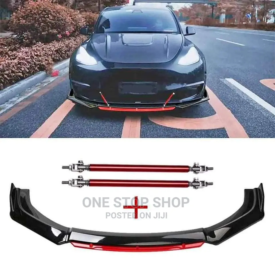 Universal Fit Front Lip With Lip Holder (Different Colour