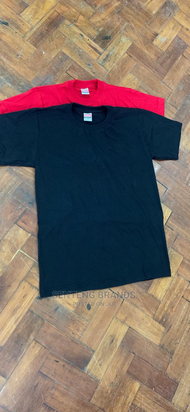 Black and Red Round Neck Tshirts - thumbnail 2