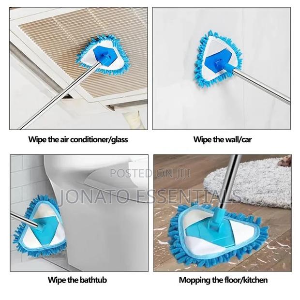 Expandable Triangular Wall Cleaning Mop - thumbnail 2