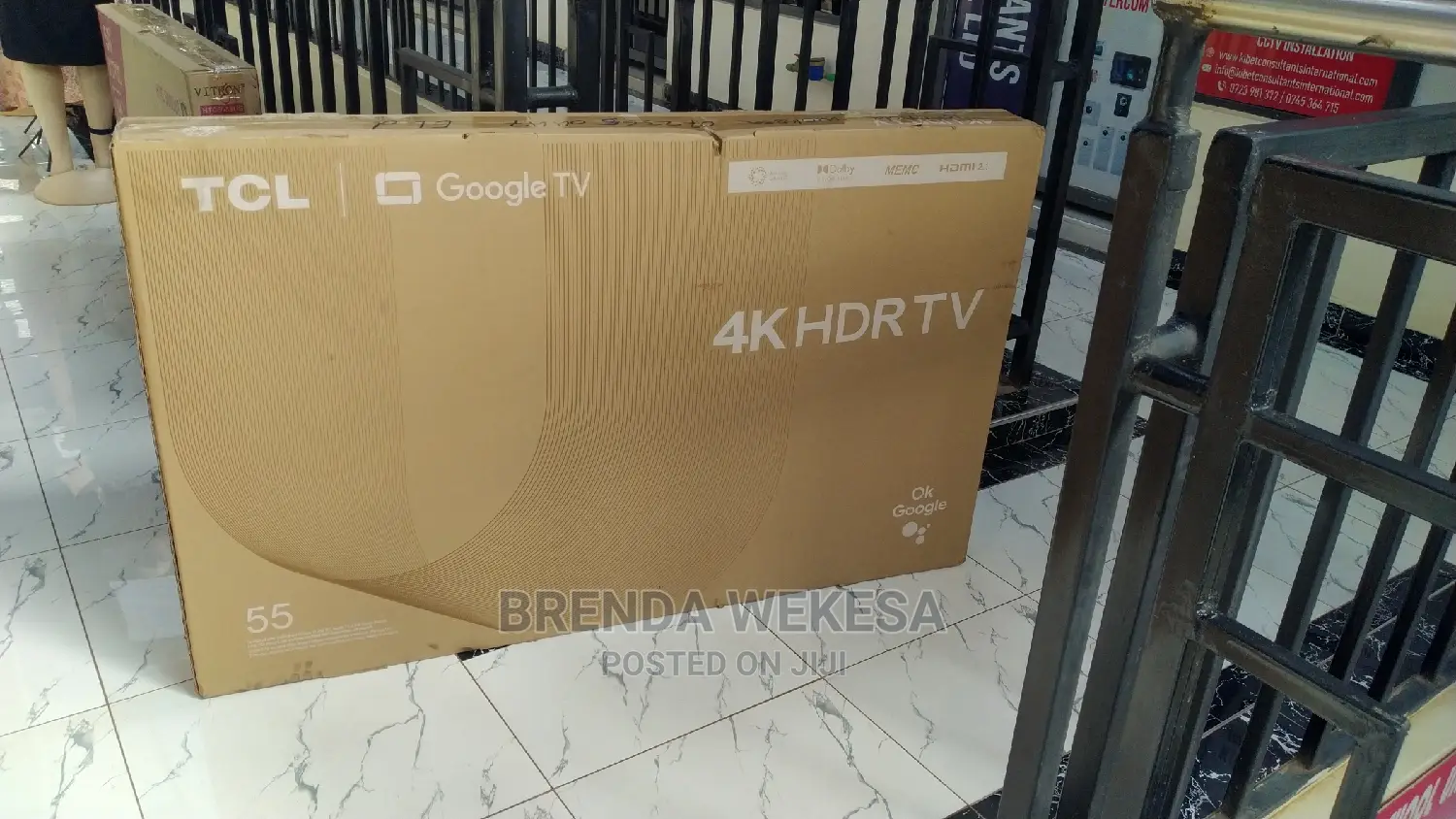 TCL 55 Inch HDR Google TV With Dolby Atmos – 55P735