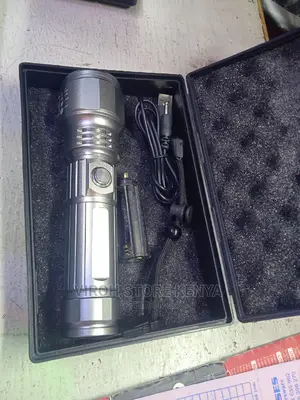 Power Style Heavy Duty Rechargeable Torch Zooming Feature