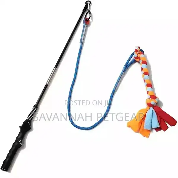 Riverdog Flirt Pole With Lure, Dog Agitation, Training, Play