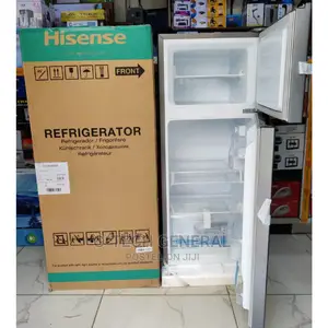 Hisense Double Door Direct Cool 120l Refrigerator-Silver