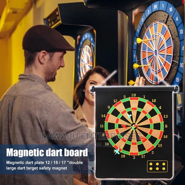 Velvet Roll Up Magnetic Darts Board - thumbnail 3