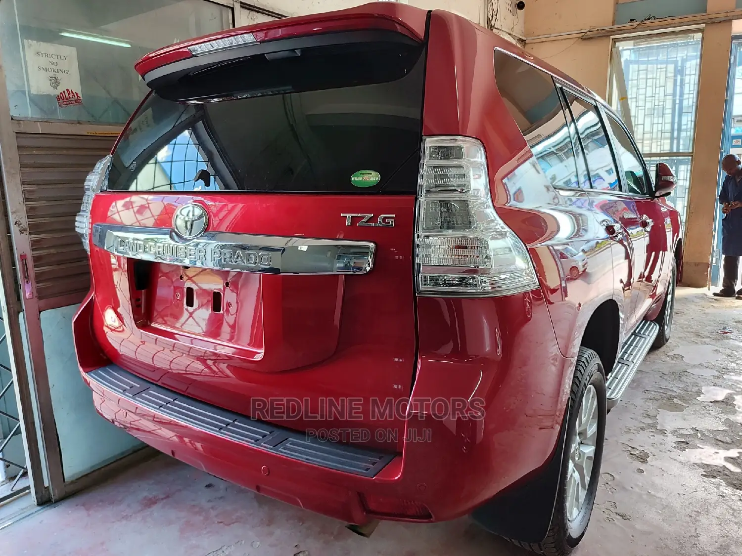 Toyota Land Cruiser Prado 2016 Red