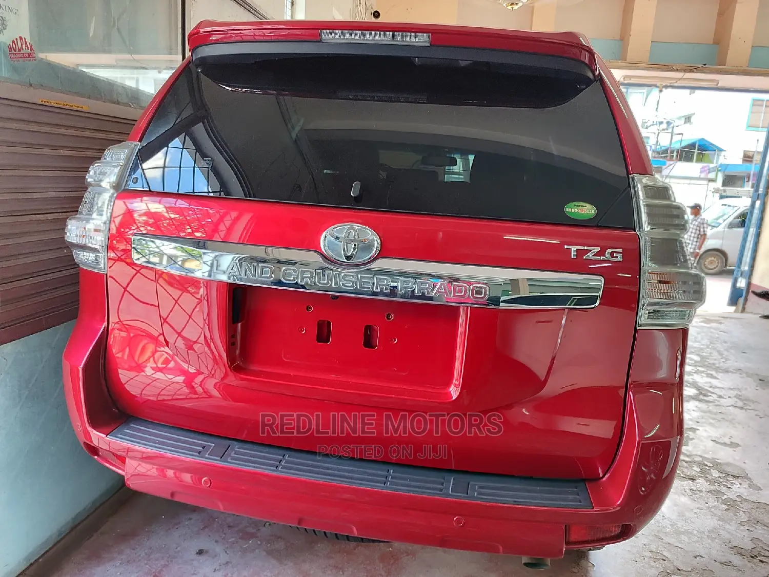 Toyota Land Cruiser Prado 2016 Red