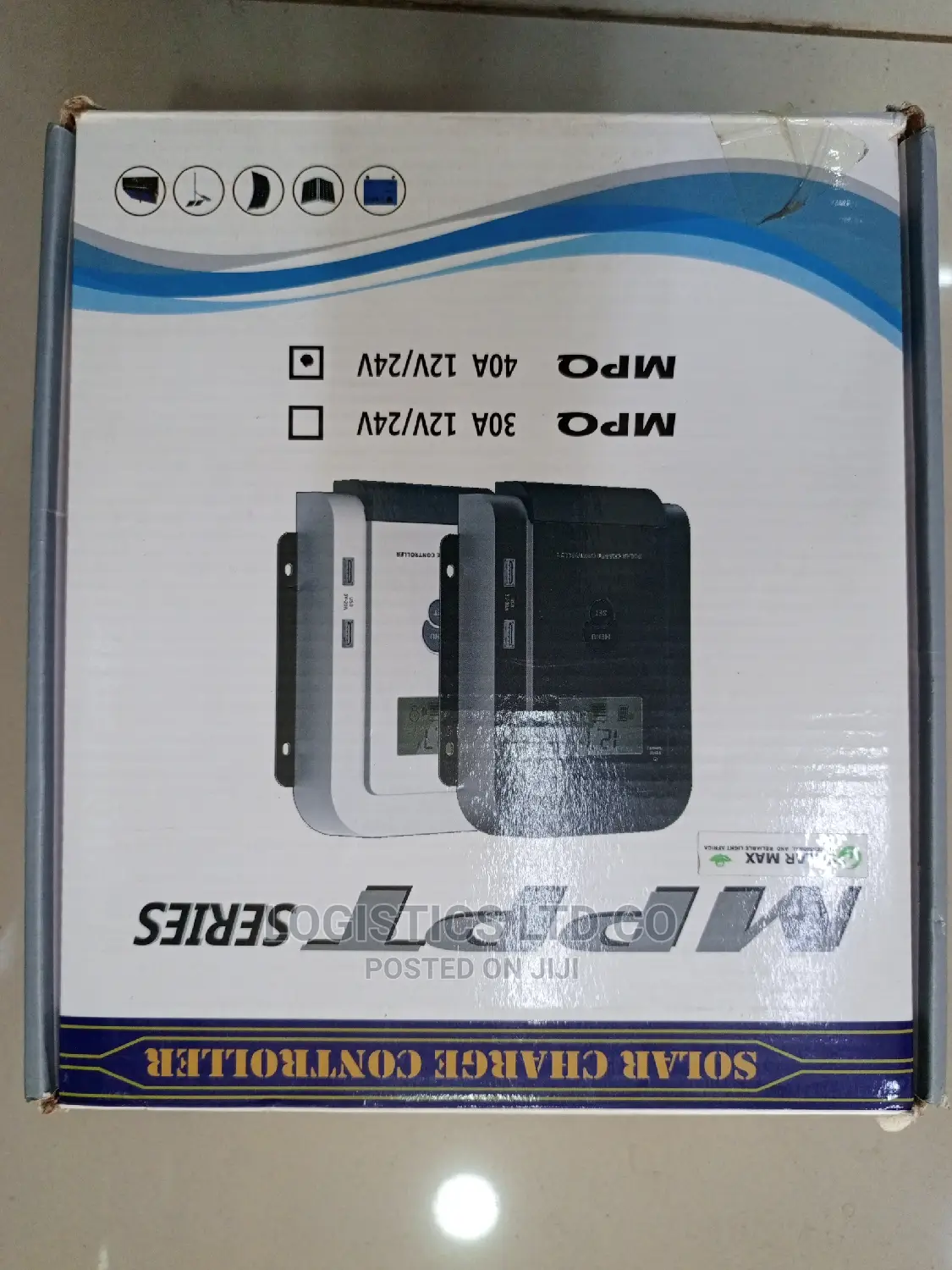 Solarmax MPPT Solar Charge Controller 12v-24v 40A